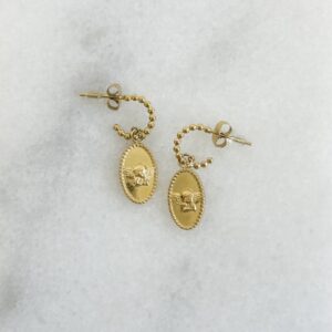 Oorbellen Angel O143 Goud