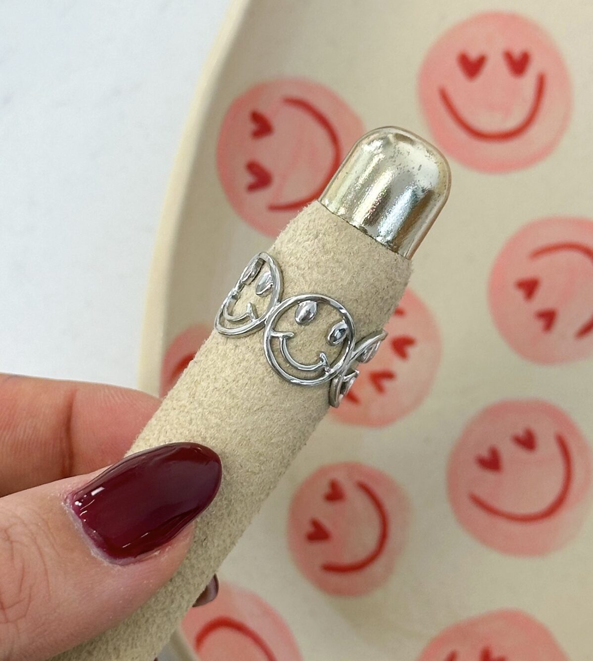 Ring Smile R072 Zilver