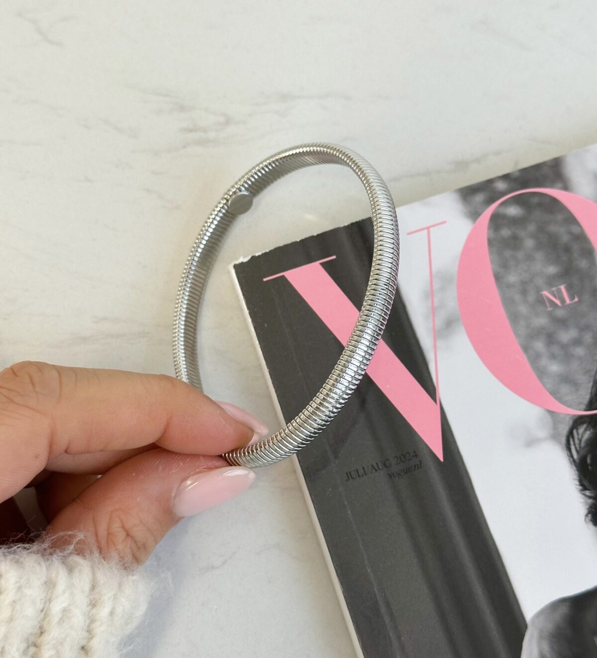 Armband A012 Zilver