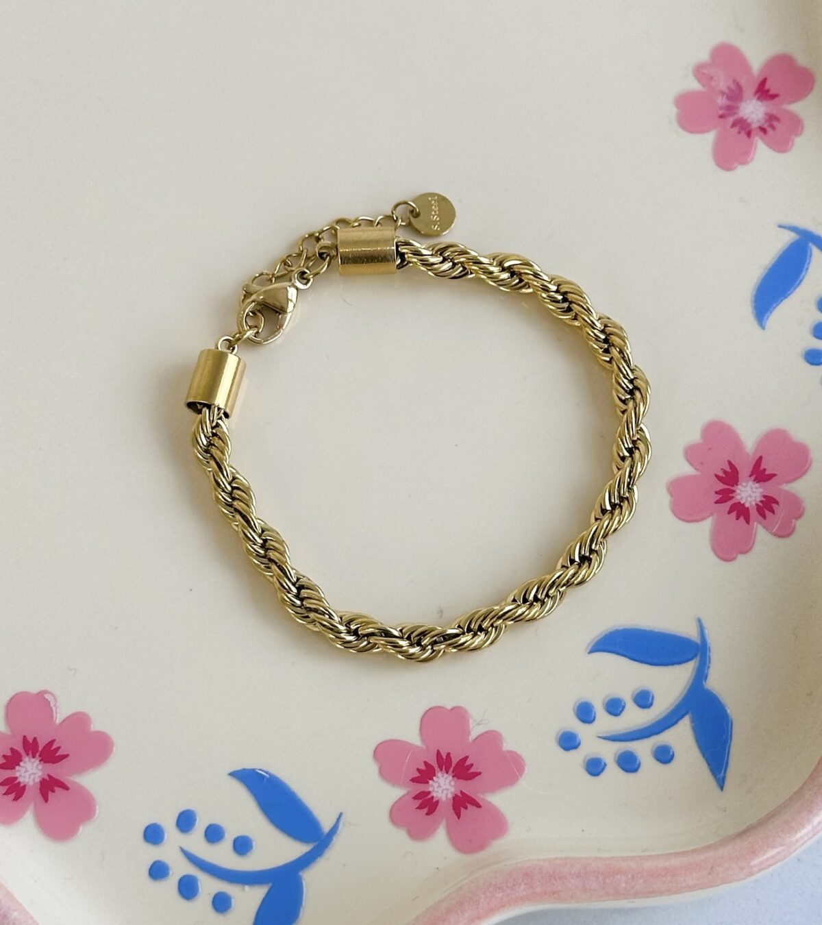 Armband Twist A020 Goud