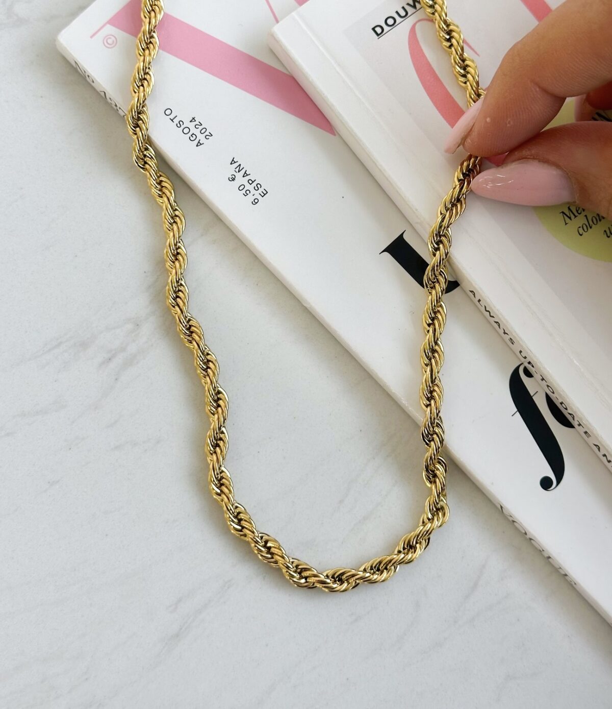 Ketting K041 Goud