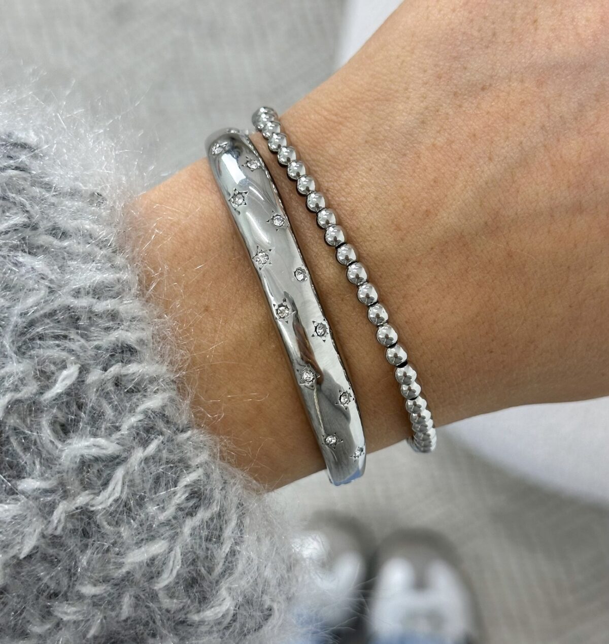 Armband A027 Zilver - Afbeelding 2