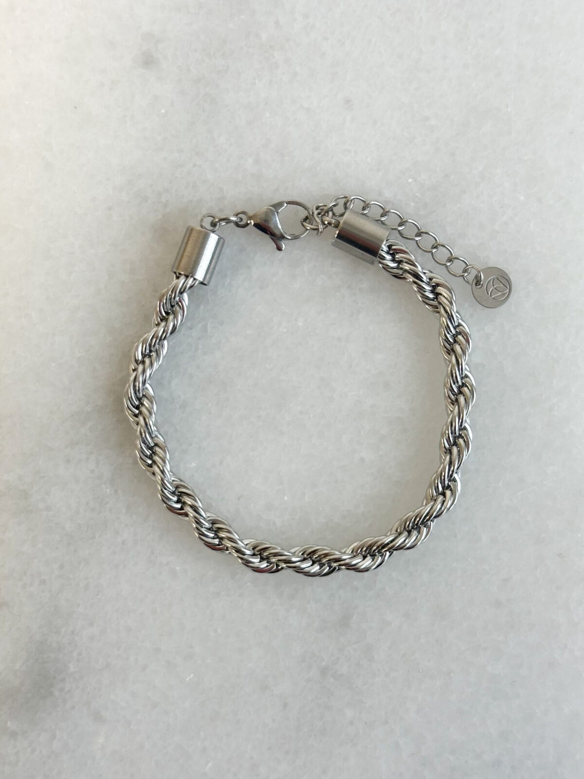 Armband Twist A020 Zilver