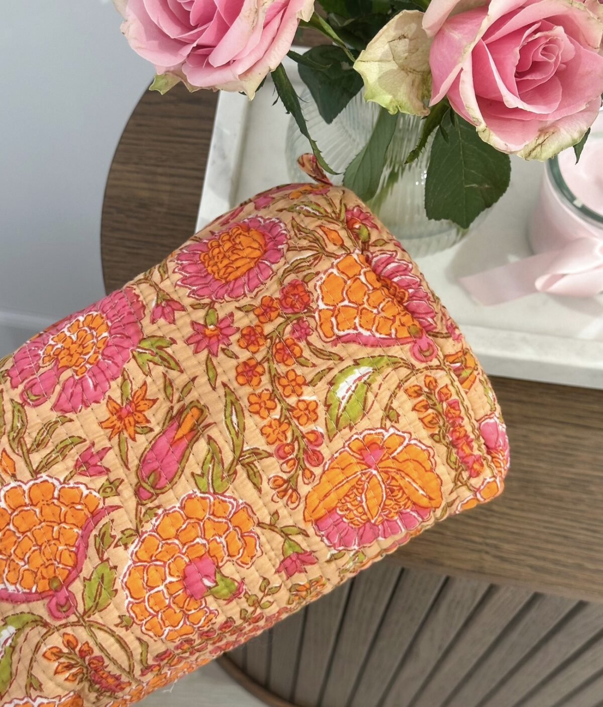 Toilettas Summer Oranje - Afbeelding 4
