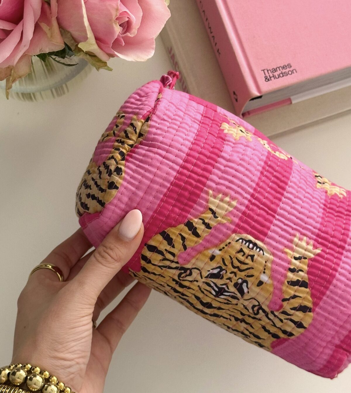 Toilettas Maeve Roze - Afbeelding 4