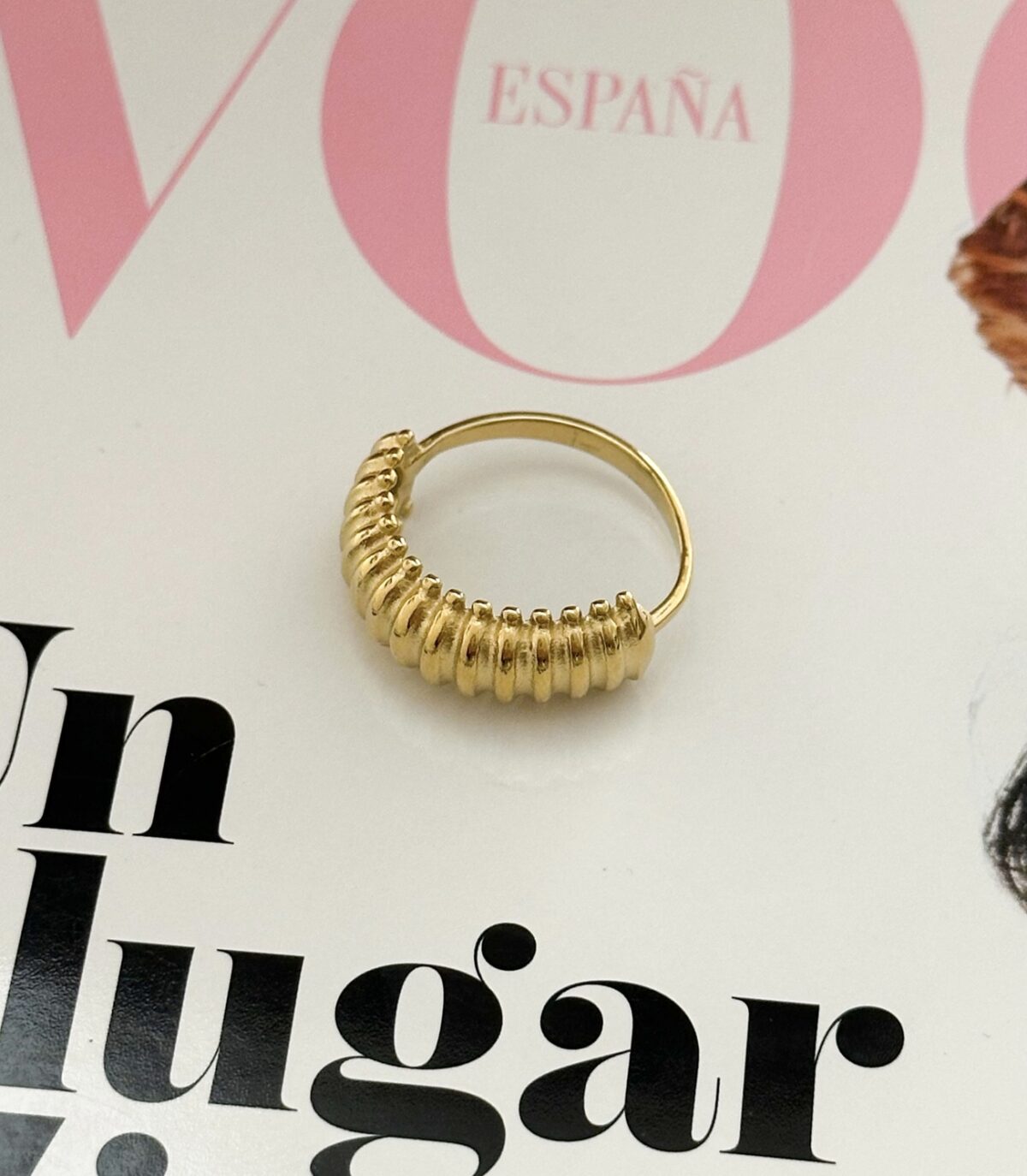 Ring R007 Goud