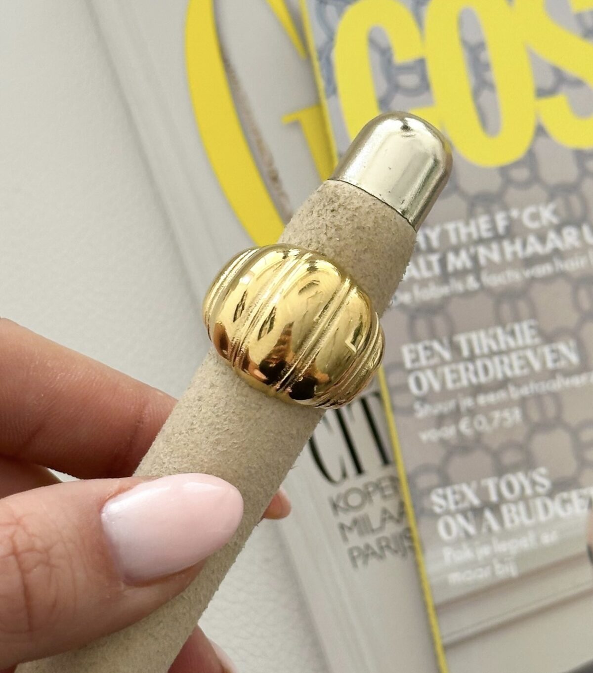 Ring R020 Goud