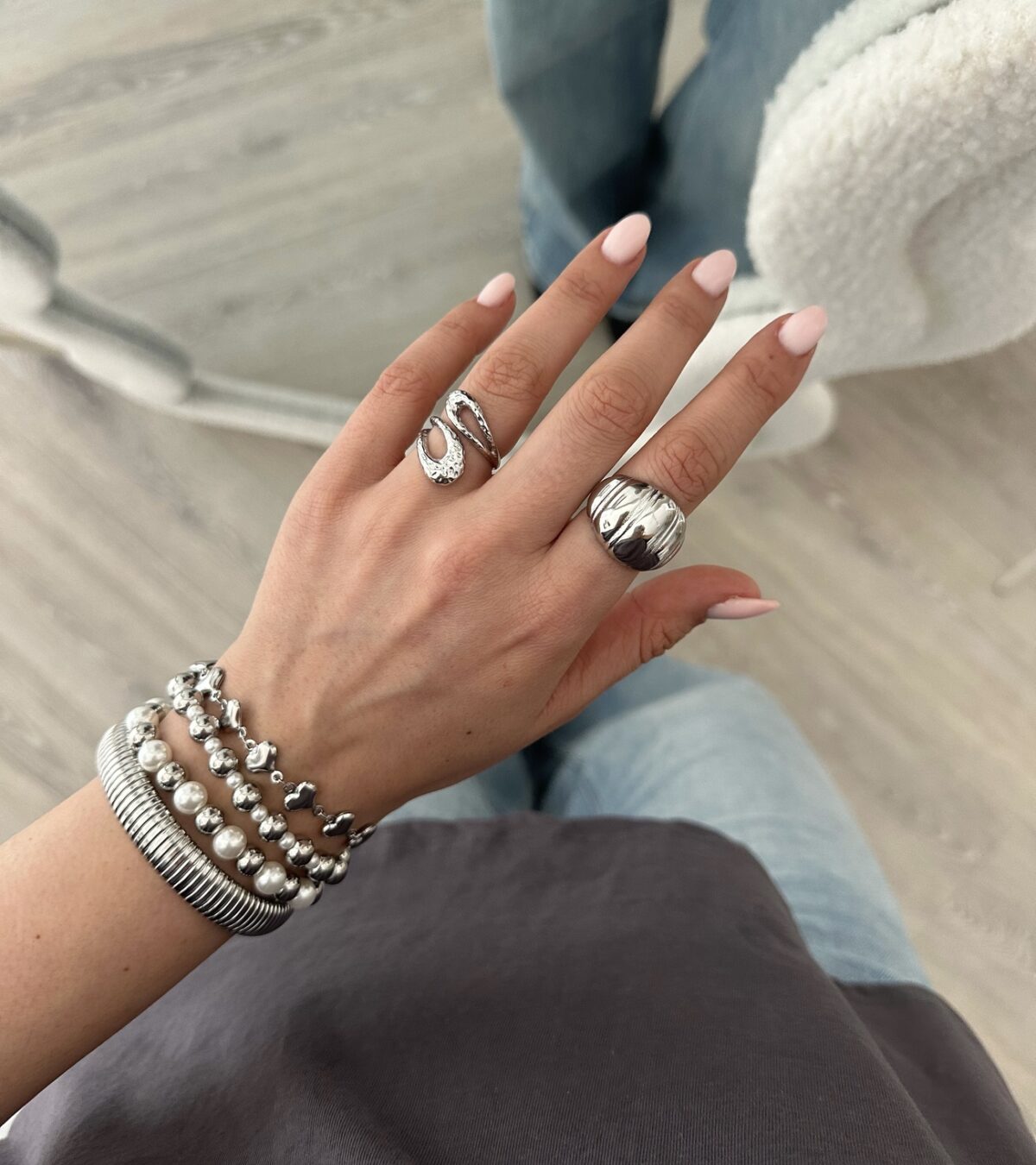 Ring R020 Zilver - Afbeelding 2