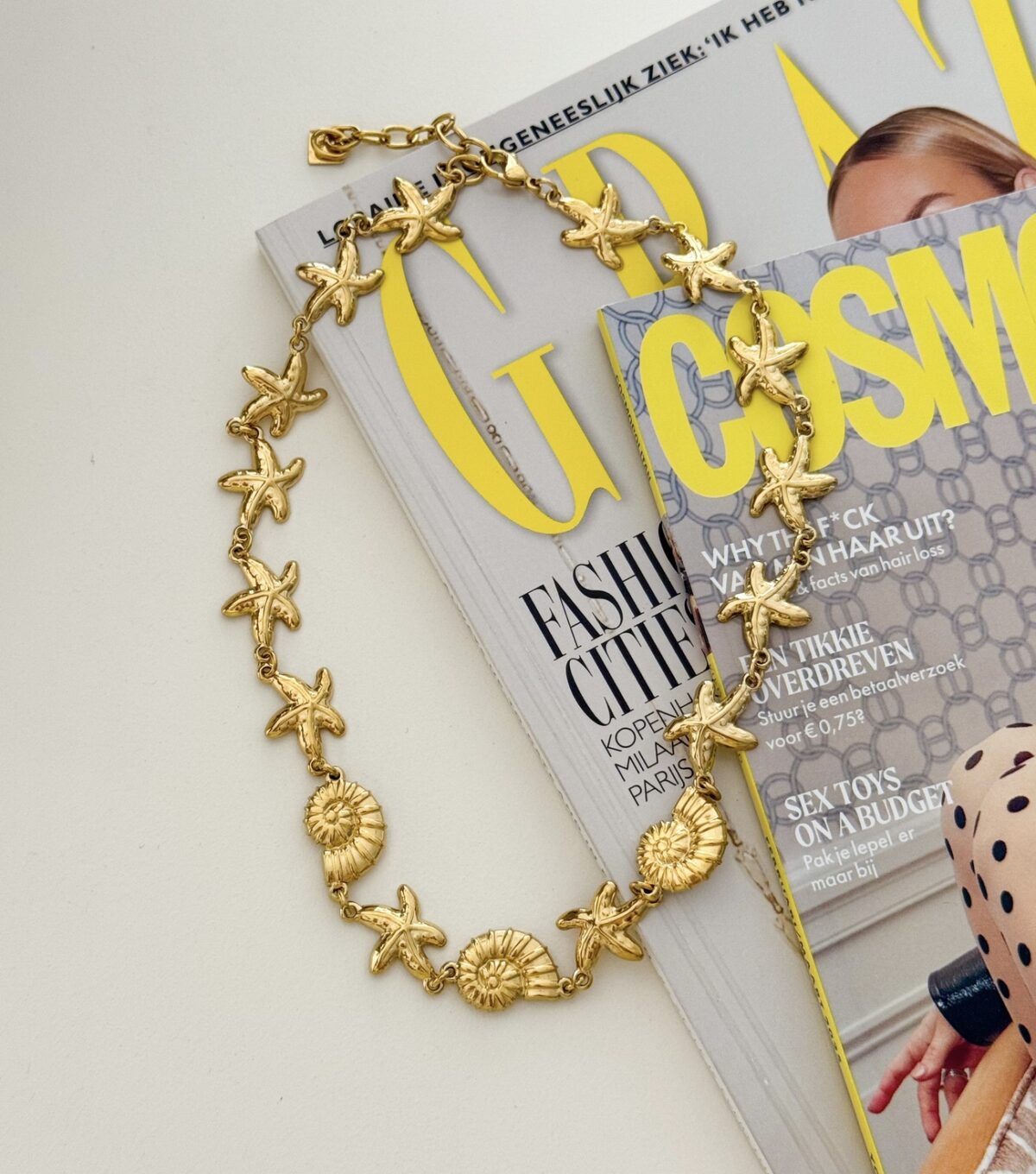 Ketting K031 Goud