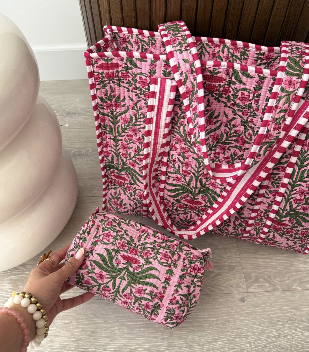 Shopper/Strandtas Nora Roze - Afbeelding 3
