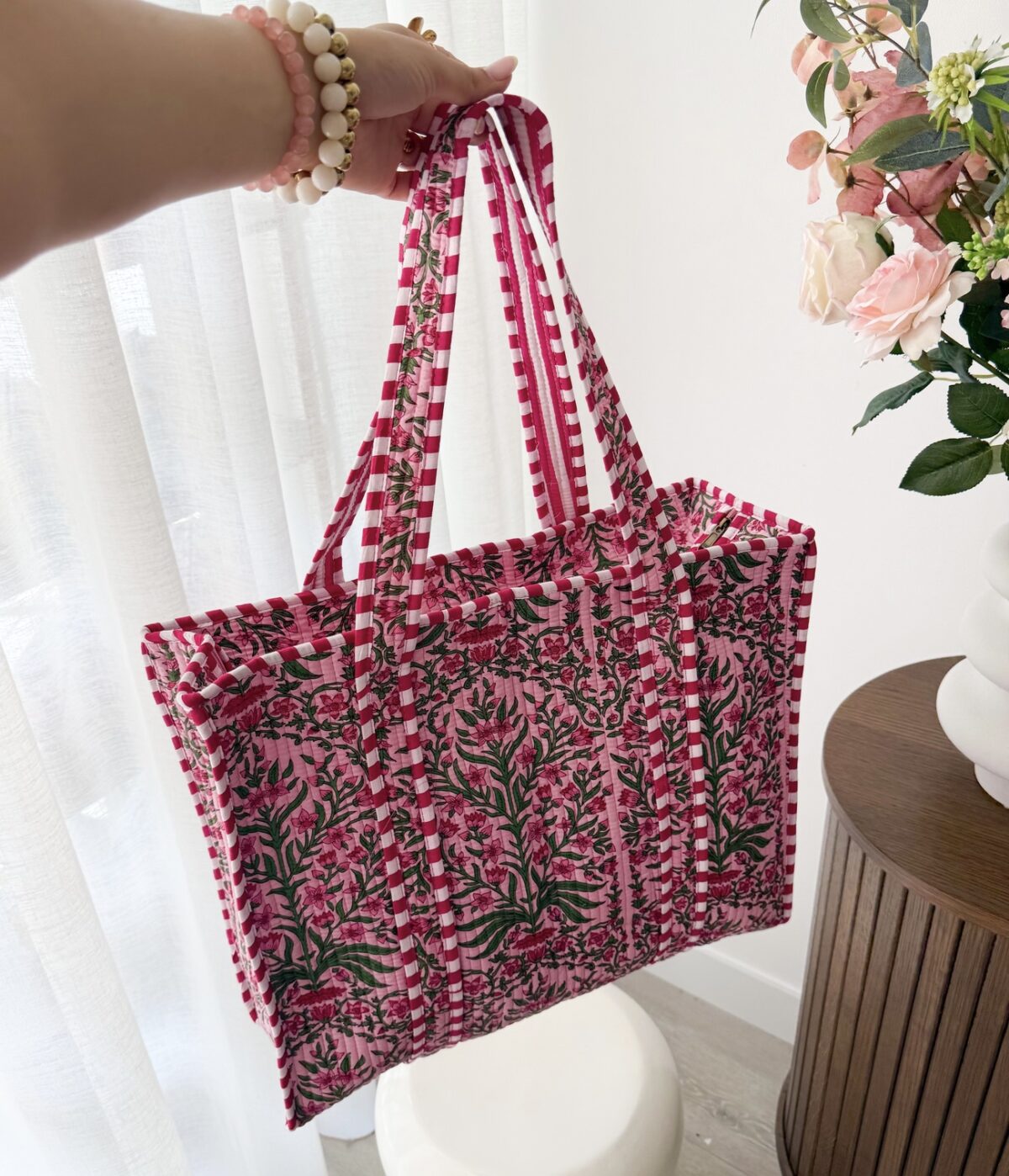 Shopper/Strandtas Nora Roze - Afbeelding 4