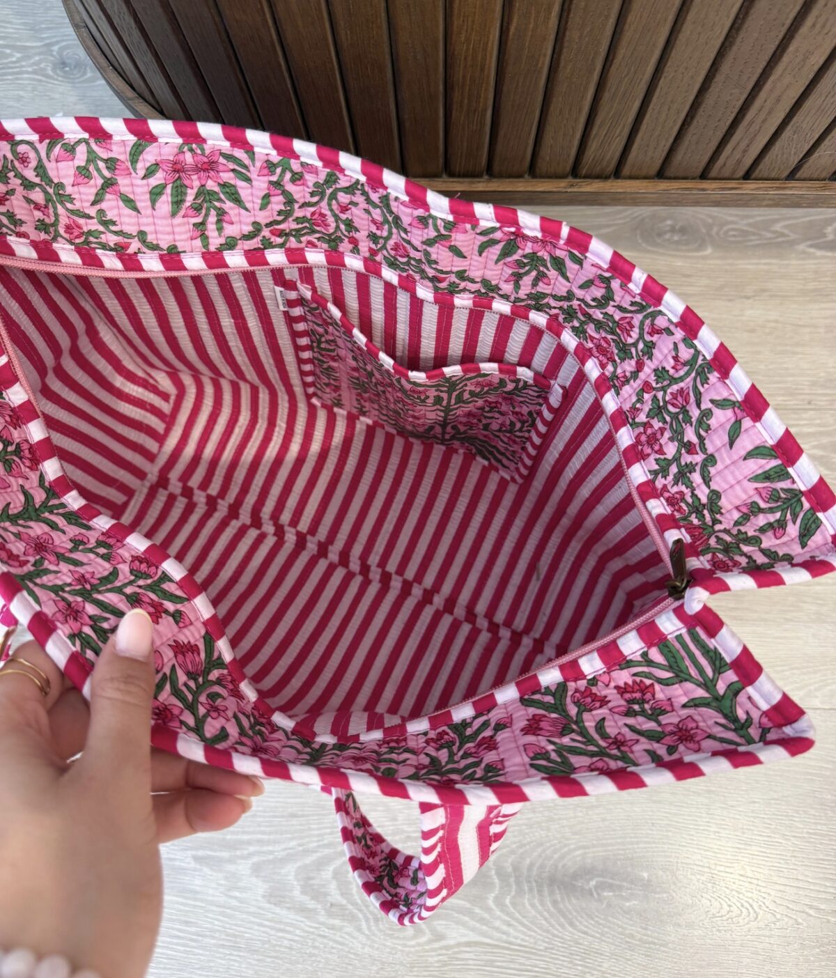 Shopper/Strandtas Nora Roze - Afbeelding 5