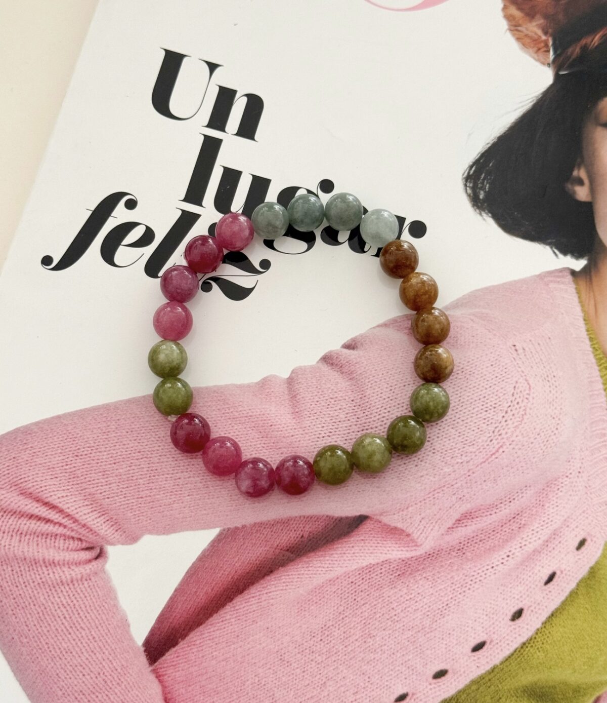 Kralen armband A090 Kleurtjes - Afbeelding 2