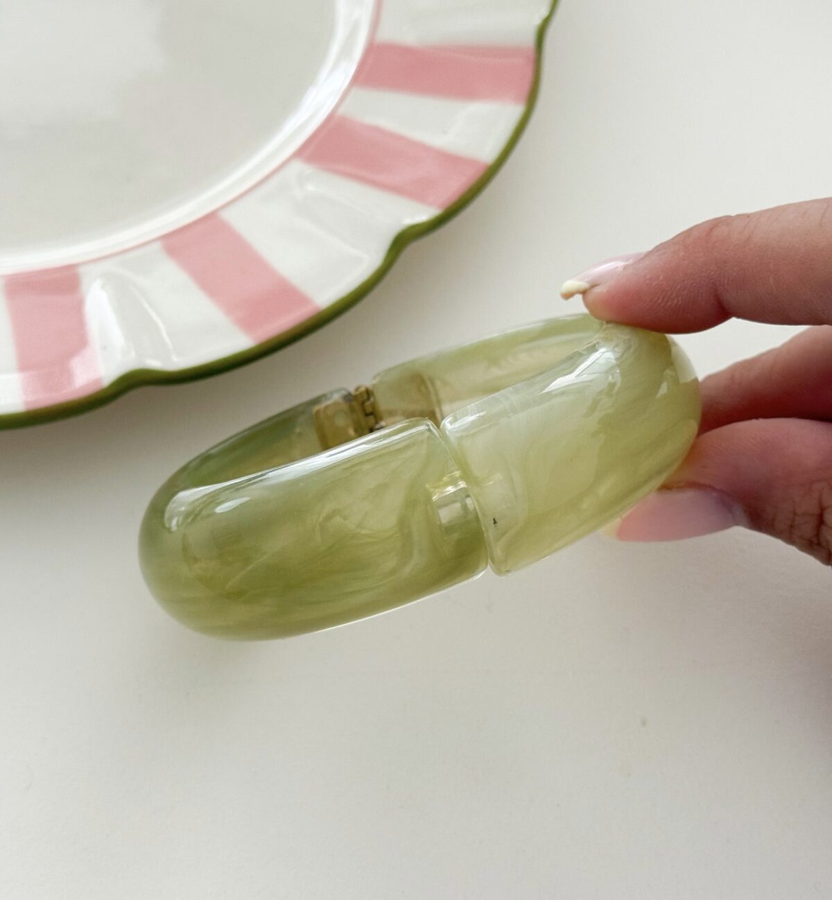 Chunky Bracelet A097 Groen