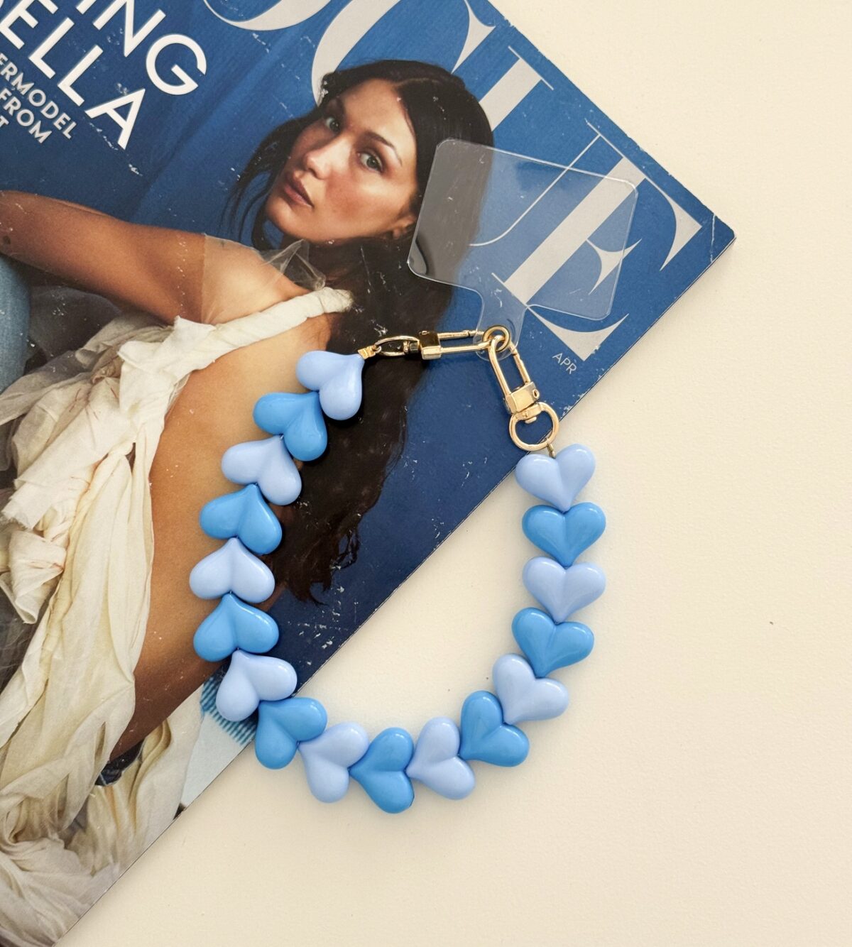 Phone Cord Heart Blauw 04 - Afbeelding 2